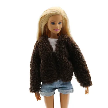 1/6 BJD Dukke Tøj Fashion Vinter Frakker Udstyr Til Barbie Tøj Jakke 11.5