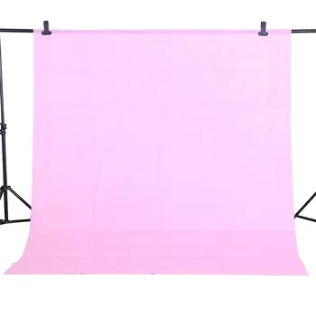 1.6X1/2/3M Fotografering Foto Studio Enkel Baggrund Baggrund Ikke-vævet ensfarvet Pink Skærm Chromakey Klud