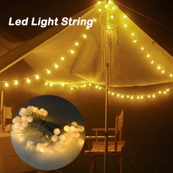 10M Led Lys Strips 80 Lampe Perler Bolden Stjernede USB-opladning af Batteri Dekoration String Lys For Camping Home Værelses Part Jul