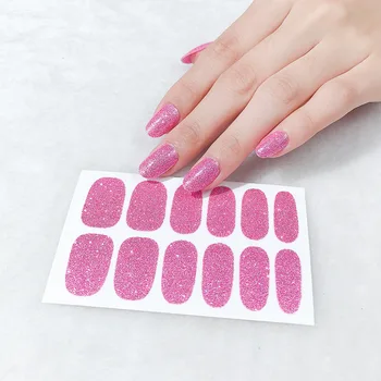 12pcs Nail Stickers Sæt Blandet Blomster Geometriske Nail Art Vandet Overførsel Decals Skydere Farverige Blade Manicure, Udsmykning