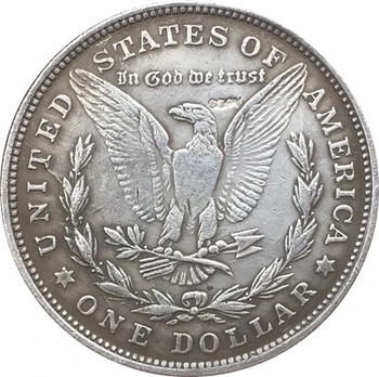 1880 USA Morgan Dollar mønter KOPI