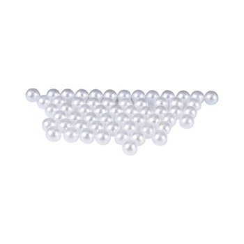 200-2000Pcs/Masse 1.5-3 mm Uden Hul Hvide Runde ABS Efterligning Pearl Perler, Plast, Akryl Løse Perler Til Smykker Håndværk Gør