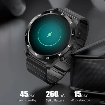 2022 Nyt, Smart Ur Mænd Bluetooth Kalde Brugerdefinerede Dial Fuld Touch-Skærm, Vandtæt Smartwatch Sport Fitness Tracker Ur Til Mænd