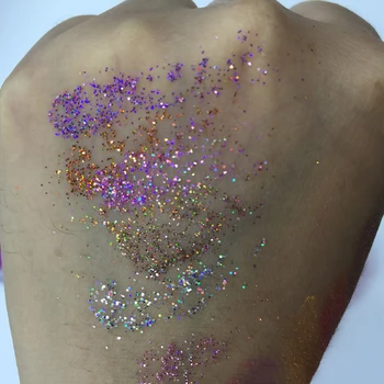 30 Farver Nail Art Indretning Glitter Dust Powder Sæt til DIY Akryl UV Gel Tips