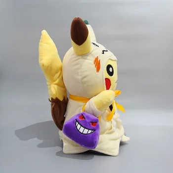 30cm Anime Tegnefilm Pokemon Søde Pikachu Cosplay Hånd Bære Gengar Plys Legetøj Kawaii Fyldte Plushie Dukke Toy Kids Fødselsdag Gave