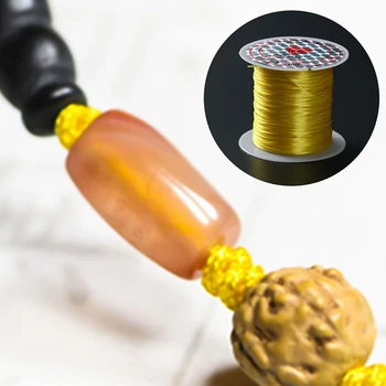 393Inch/Roll Farverige Stærk Elastisk Krystal Perler Snor 1mm for DIY-Beaded Armbånd Smykker at Gøre Strække Tråd Snor