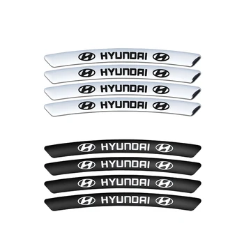 4stk Bil Decal Sticker Hjul Fælge Racing Dekoration Til Hyundai I20 I30 IX25 IX35 IX45 Ix20 Solaris Verna K2 K5 Solaris Styling