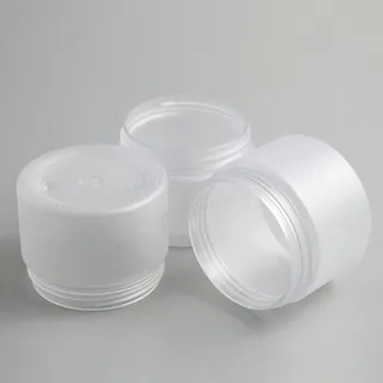5 ounce Frost Tom Kosmetiske Beholdere Med Aluminium låg 150g prøvebeholdere Cream Glas Kosmetiske Emballage 20pcs