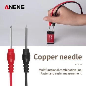 ANENG Multimeter Probe Sonder, der kan Udskiftes af Nåle Test Fører Kits Sonder Multimeter Kabler Multimeter Wire Kabel-Pennen