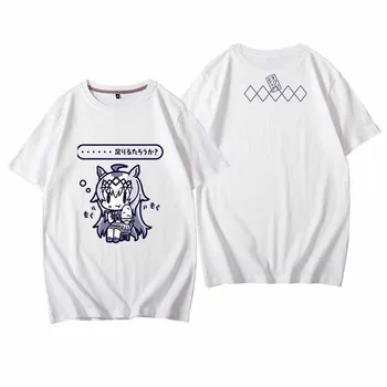 Anime Umamusume: Temmelig Derby Oguri Cap Korte Ærmer Casual T-Shirt Cosplay Kostume Student Sommeren Nye Unisex Løs Tee Toppe