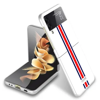 Anti-Glide Ultra Tynd Beskyttende Tilfældet til Samsung Galaxy Z-Flip 3 Flip3 Ikke-fingeraftryk Telefon Taske Cover Coque Capa