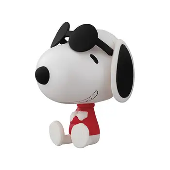 Bandai Ægte PEANUTS Snoopys Shellless Gacha Modellering Dukker Ornamenter Søde Anime Figurer Collectible Model Legetøj