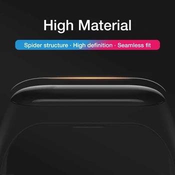 Beskyttende Film Til Xiaomi Mi-Band 5 Smartwatch-Armbånd Fuld HD-Skærm, For Xiaomi Mi-Band 5 Armbånd TPU Nano Blød Film