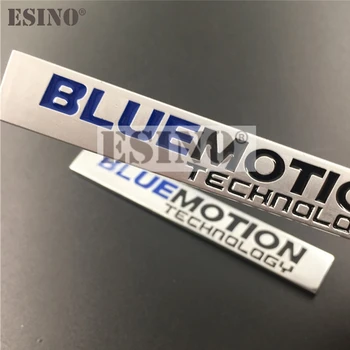 Bil Styling 3D Metal Chrome Zink Legering Emblem Blue Motion Teknologi Bil Krop Badge Emblem For Volkswagen Golf Passat Tiguan