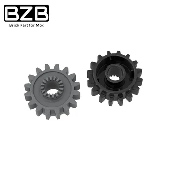 BZB MOC 10stk 6542 16 Gear & Kobling Hjul byggesten Dele Teknisk Mursten Børn Hjernen Spil DIY Legetøj Brithday Bedste Gaver