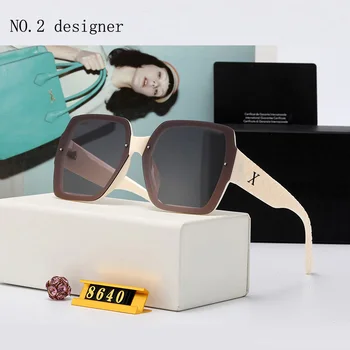 C-mærke, der designer overdimensionerede Kvinder solbriller, polariserede solen glas AAA firkantede briller fashion Stor ramme shopping spejl Occhiali