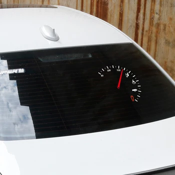 DSYCAR Hurtigere Sikkert Advarsel Sjove Speedometer Cluster Bil Decal Sticker Vinyl Vindue Dekoration Fashion Car-Styling Klistermærker