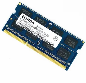 ELPADA DDR3 RAM 4GB 1333MHz Laptop Hukommelse SODIMM 1,5 V 4GB 2Rx8 PC3-10600S-9-10-F2 204batteri