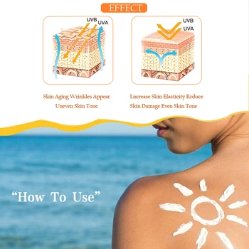 Fugtgivende Solcreme Ansigt, Krop hudpleje SPF60++ UVA/UVB Beskyttelse af Solen, Creme, Olie-Kontrol Lsolation Lysner Huden Concealer