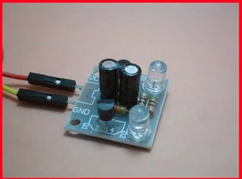 Gratis Forsendelse!!! Transistor multivibrator kredsløb / 5MM LED ' en blinker Kit Let / Elektroniske komponenter