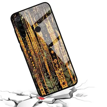 Gustav Klimts Malerier Tilfældet for Xiaomi Redmi Bemærk 9S 8 9 10 Pro Poco X3 NFC-K40 Mi 11 Lite 5G 10T 9T Hærdet Glas Telefon Coque