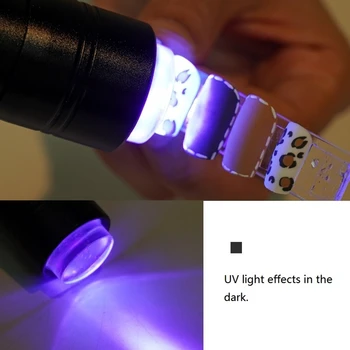 Håndholdte Nail Art UV-Tryk på Lys UV-Lampe Med Silikone Stamper Hoved Nail Art Stempel polske Print Quick Dry Lampe