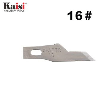 Kaisi 4# 6# 12# 10STK/Set Præcision Stål Klinge Gravering Håndværk Skulptur Kniv og Skalpel Skærende Værktøj for PCB Reparation