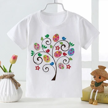 Kids Pige T-Shirt Sommer Baby Magic Tree Tops lille Barn Tees Tøj til Børn Tøj Tegneserie T-shirts, Korte Ærmer Casual Wear