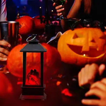 LED Ild Lanterner Simuleret Pejs LED Flamme Lamper Flamme Effekt Pære Stue Indretning Halloween Dekoration