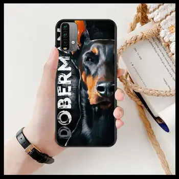 Luksus Doberman pet Telefon Tilfældet For XiaoMi Redmi 11 lite 9C 7A 8A Pro 10T 5G Animationsfilm Dække Mi 10 Ultra Poco M3 X3 NFC 8 SE dække