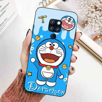 LVTLV Doraemon Telefonen Sagen for Huawei Mate 20 10 9 40 30 lite pro X Nova 2 3i 7se