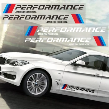 M Performance Limited Edition Side Døren Reflekterende Klistermærke Til BMW 1 2 3 4 5 6 7-serien, X1, X3 X4 X5 X6 F10, F30 Auto Døren Mærkat