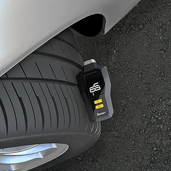 Michelin 99PSI Digital dæktryk og dybdemåler, Tonometer, Barometer, dæktryk, Bil trykmåler