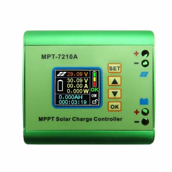 MPT-7210A MPPT DC-DC Step-Up Power Solar laderegulator Til Lithium batteri 10A,24V, 36V 48V 72V Automatisk Identifikation