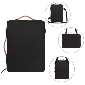 Multi-bruger Strap Laptop Sleeve Taske Med Håndtag For 10