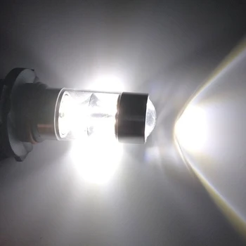 Ny Aluminium Legering Sæt 2stk Super Lyse Hvide H11 H8 2323 60W Bil LED Tåge Kørsel Lampe Pære Kørsel Lys