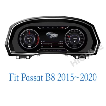 NYE Digitale Betjeningspanel Panel Virtuelle Instrument Cluster CockPit LCD-Speedometer til Volkswagen VW Passat B8 CC~2020