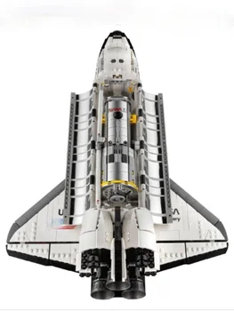 På lager 10283 Space Shuttle Model byggesten rumorganisation Discovery Rumfærgen Klodser Kreativ Legetøj til børn Gaver