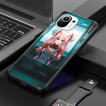Tilfældet for Mi Poco F3 X3 GT X3 NFC Nul To Darling i FranXX Animationsfilm Smartphone Coque For Xiaomi Poco F3 M3 X3 NFC F1 Shell