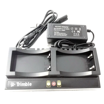 Trimble Dual Oplader til Trimble batteri 5700 5800 R8 R7 R6 GNSS GPS 54344 batterier landmåling-instrumenter