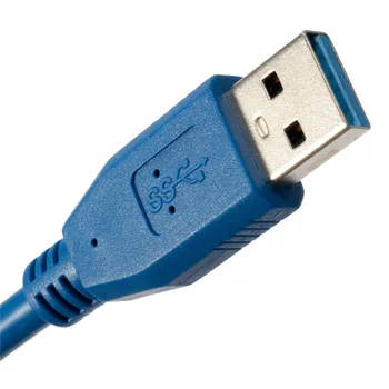 Universal Blå 0,5 M 1M 1,5 M 3M 3 FT USB 3.0 er EN Udvidelse Kabel-High Speed-Stik Adapter Udvide Overførsel af Data Sync Kabel