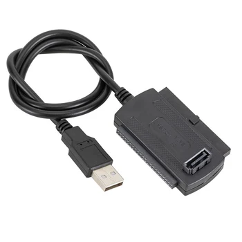 USB 2.0 SATA Til IDE Adapter Omformer Kabel 2,5 3,5-Tommers Harddisk HD