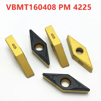 VBMT160408 PM4225 VBMT 160408 PM 4225 hårdmetal dreje cutter CNC-fræser af VBMT160404