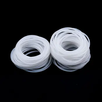 White Silicon Ring-Silikone/VMQ O-ring-1.9 mm Tykkelse OD55/60/65/68/70/75/80/85/90/95/100 mm Gummi O-Ring Tætning Pakning Skive