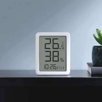 Xiaomi Miaomiaoce E-ink-Skærm LCD-Store Digitale display Termometer Hygrometer Ur Timmer se Temperatur, Luftfugtighed Sensor