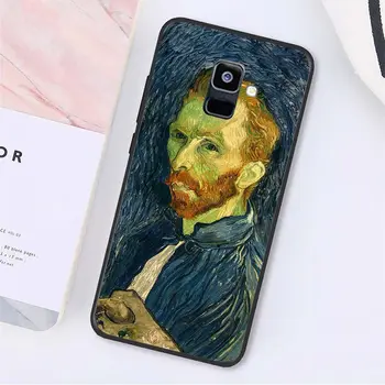 Yinuoda Van Gogh stjerneklar nat maleri Phone Case For Samsung Galaxy A7 A50 A70 A40 A20 A30 A8, A6, A8 Plus A9 2018 A51 A71