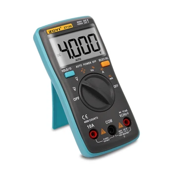 ZOYI ZT100 4000 Tæller Digital Multimeter Profesional Amperemeter Voltmeter Kondensator Tester Digital Tester